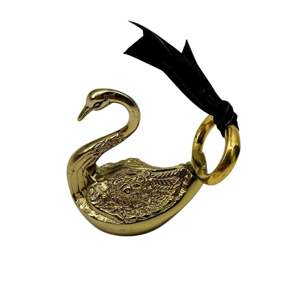 Vintage Swan Bronze Brass Bottle opener